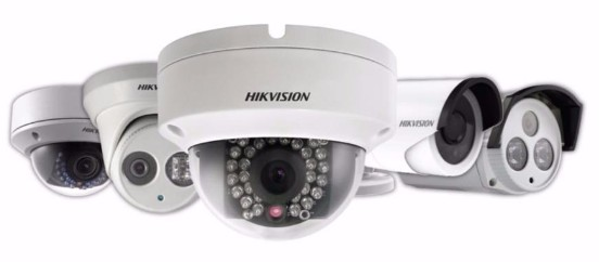 Hikvision dome and bullet CCTV cameras