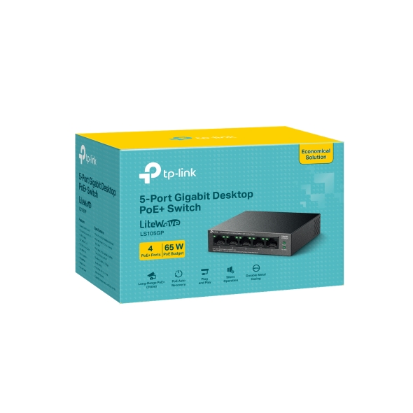TP-LINk 5Port Gigabit PoE Switch